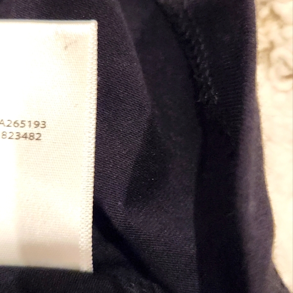 NWOT Isaac Mizrahi Size XXS Peplum Black Top - Picture 4 of 7